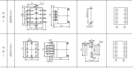 JDL-33外形及開(kāi)孔尺寸1